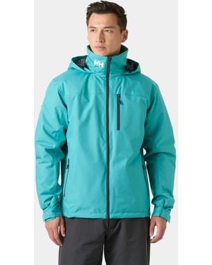 Helly Hansen Crew Hooded Midlayer Sailing Jacket 2.0 - Blue