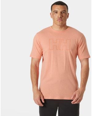 Helly Hansen Hh Tech Logo T-Shirt - Natural