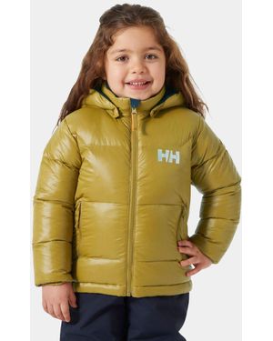 Helly Hansen Kids' Isfjord Down Winter Jacket - Green