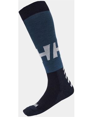 Helly Hansen Alpine Sweat Repellent Merino Wool Sock - Blue