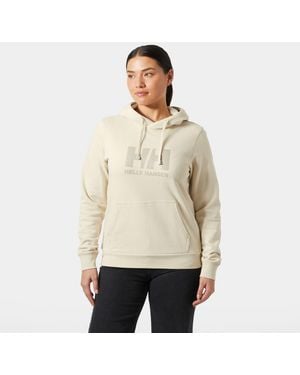 Helly Hansen Hh Logo Hoodie - Natural