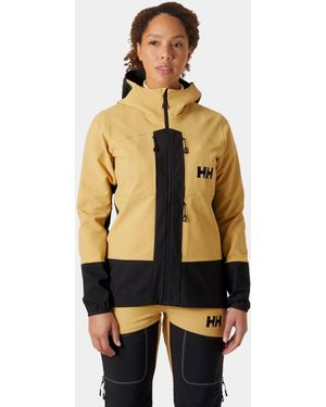 Helly Hansen Odin Backcountry Softshell Jacket Beige - Metallic
