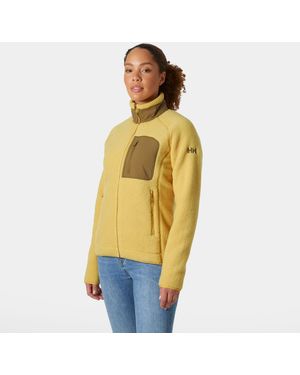 Helly Hansen Imperial Pile Fleece Block Jacket - Yellow