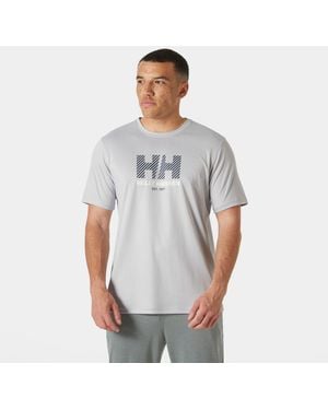 Helly Hansen Tech Graphic T-Shirt 2.0 - Grey