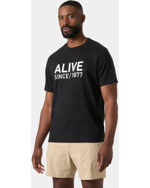 Helly Hansen Core Graphic T 2.0 - Black