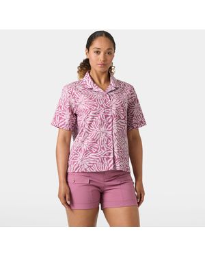 Helly Hansen Holmen Short Sleeve Shirt - Red
