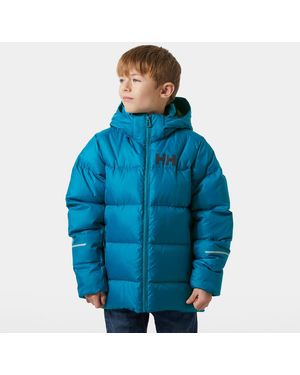Helly Hansen Juniors' Isfjord Down Winter Jacket 2.0 - Blue