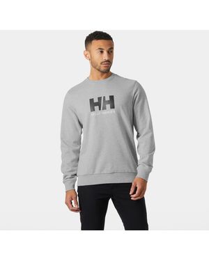 Helly Hansen Logo Crew Sweatshirt - Grey