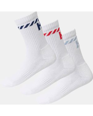 Helly Hansen Cotton Sport Socks 3-Pack - Blanco