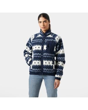 Helly Hansen Imperial Printed Pile Snap - Blue