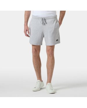 Helly Hansen Terry Loop 6” Shorts - Grey