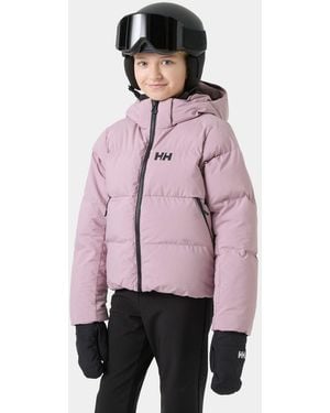 Helly Hansen Veste De Ski Bouffante Courte Junior Nora - Rose