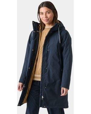 Helly Hansen Hvaler Insulated Raincoat - Blue
