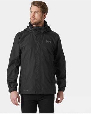 Helly Hansen Men's Dubliner Shell Rain Jacket Black