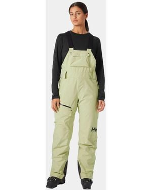 Helly Hansen 'Powderqueen Reinforced Bib Trousers - Green