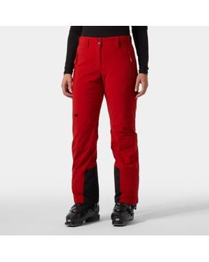 Helly Hansen Alphelia 2.0 Insulated Ski Trousers - Red