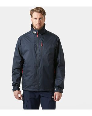 Helly Hansen Crew Hooded Pile Jacket - Blue
