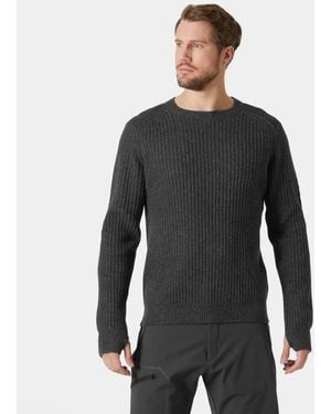 Helly Hansen Herren Arctic Rippstrick-Pullover - Schwarz