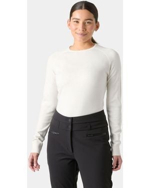 Helly Hansen Lifa Merino Knitevo Crew - White