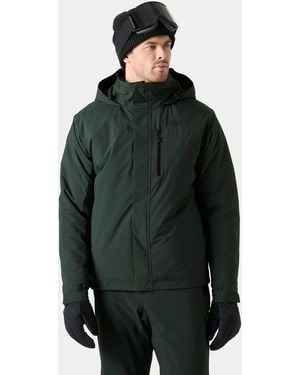 Helly Hansen Crewser Insulated Ski Jacket - Green