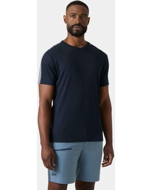 Helly Hansen Hh Lifa Quick-Dry Baselayer Tshirt - Blue