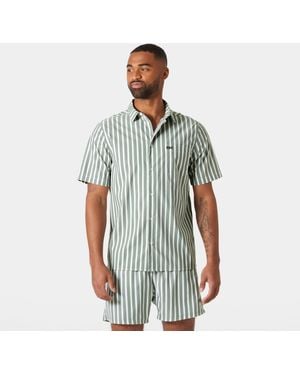 Helly Hansen Fjord Quick-Dry Short-Sleeve Shirt 2.0 - Green