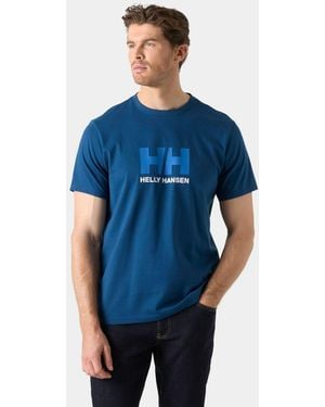 Helly Hansen Hh Logo T-Shirt 3.0 Herren - Blau