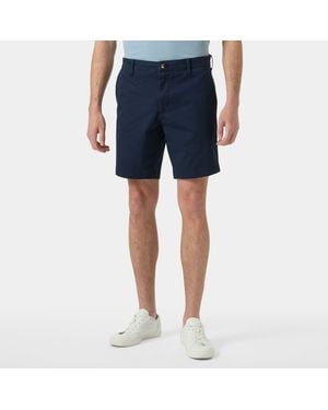Helly Hansen Bryggen Chino Shorts - Blue