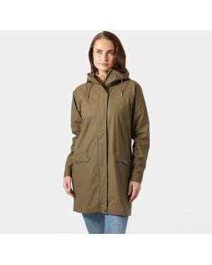 Helly Hansen Moss Waterproof Rain Coat - Green