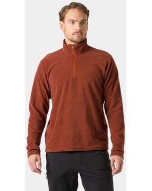 Helly Hansen Daybreaker Half-Zip Pile Rosso
