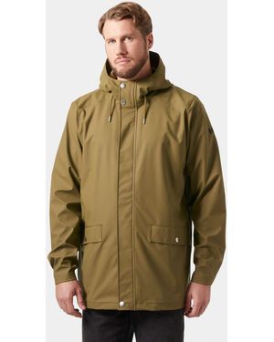 Helly Hansen Moss Windproof Rain Coat - Green