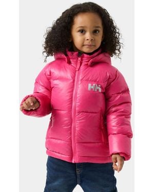 Helly Hansen Kids' Isfjord Down Winter Jacket - Red