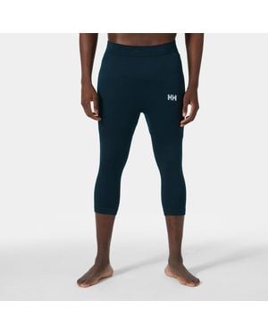 Helly Hansen H1 Pro Seamless Graphene 3/4 Trousers - Blue