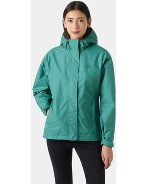 Helly Hansen Seven J Breathable Rain Jacket - Green