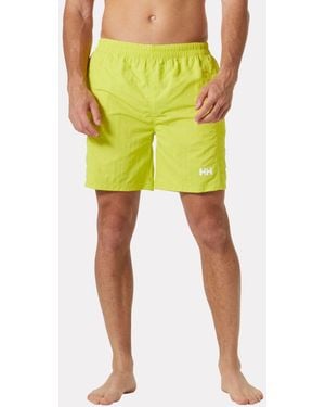 Helly Hansen Costume Da Borsano Asciugatura Rapida Calshot Uomo Verde - Giallo
