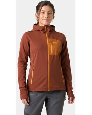 Helly Hansen Versalite Hooded Fleece Jacket - Brown