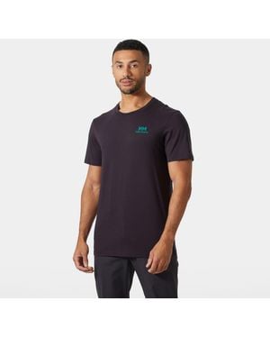 Helly Hansen Nord Graphic Tshirt - Blue