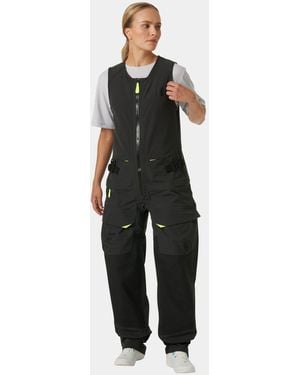 Helly Hansen Ægir Race Salopette 2.0 Mujer - Negro