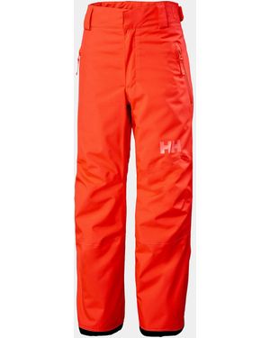Helly Hansen Pantaloni Da Sci Impermeabili Legendary Ragazzo Rosa - Rosso
