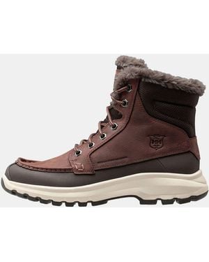 Helly Hansen Garibaldi V3 Waterproof Leather Boots - Brown