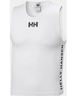 Helly Hansen Waterwear Protective Sailing Rashvest - White