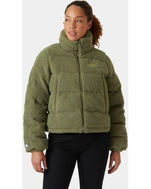 Helly Hansen Yu Teddy Pile Jacket - Green