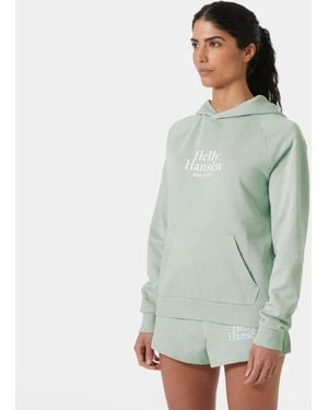 Helly Hansen Core Graphic Hoodie - Green