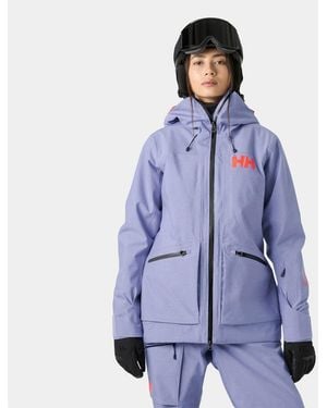 Helly Hansen Powderqueen 3.0 Durable Ski Jacket - Blue