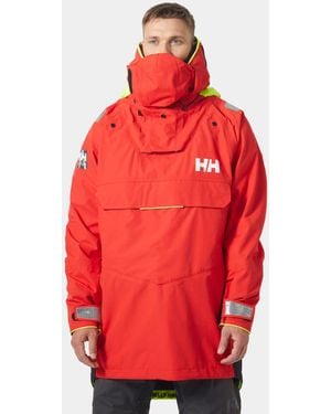 Helly Hansen Aegir Ocean Dry Breathable Smock Top - Red