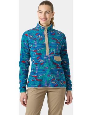 Helly Hansen Maridalen Printed Fleece - Blue