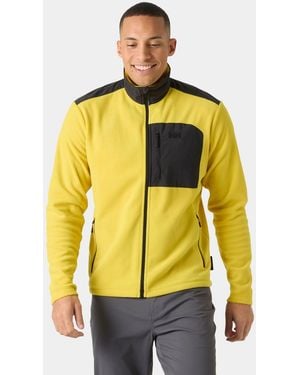 Helly Hansen Daybreaker Block Microfleece Giacca Giallo
