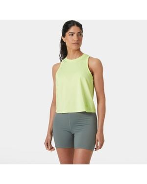Helly Hansen Ocean Cropped Tank Top - Green