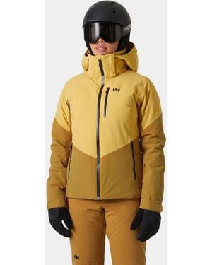 Helly Hansen Alphelia Ski Jacket Beige - Metallic