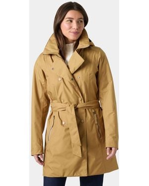 Helly Hansen Welsey Ii Insulated Trench Coat - Brown